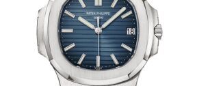 Patek Philippe Nautilus with blue face