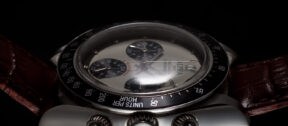 Rolex Sigma Dial close-up of side