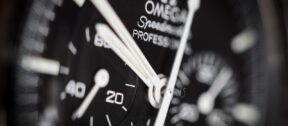 Omega watch close up