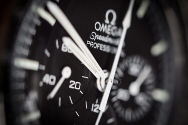 Omega watch close up